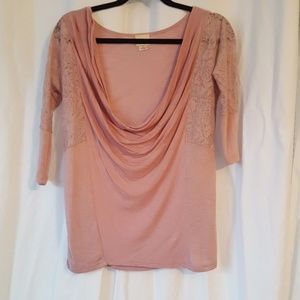 Xs dusty pink top